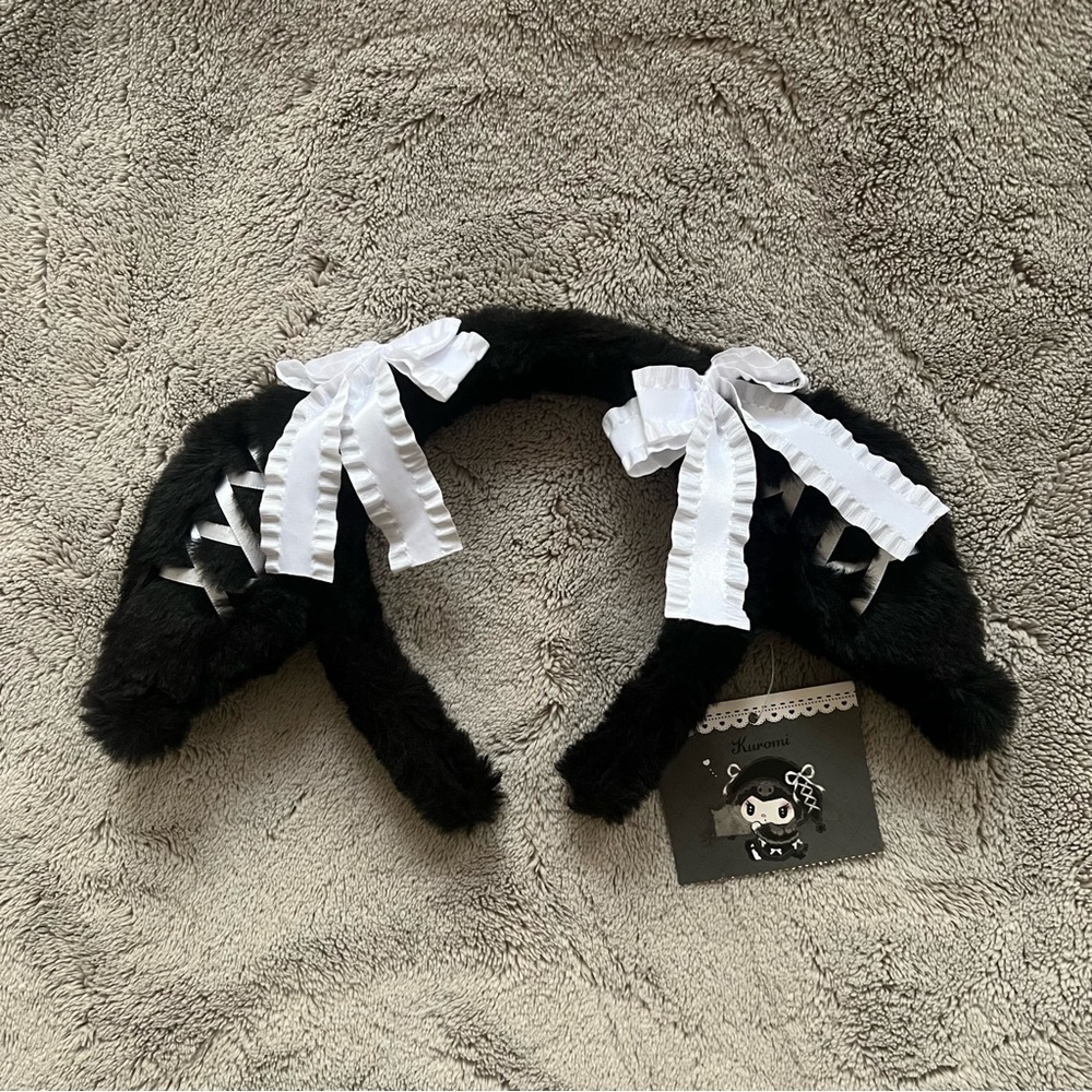 Kuromi Monochrome Headband